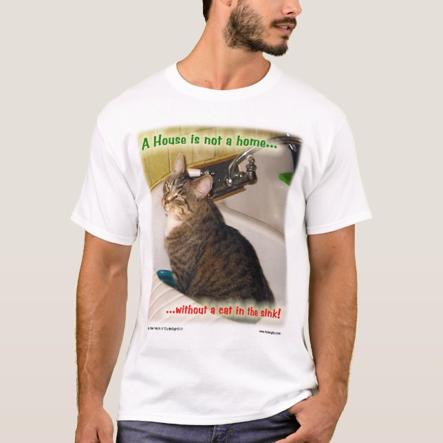 "A house is not a home..." shirt (Front)