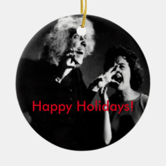 A House on Haunted Hill Christmas! Ceramic Tree Decoration