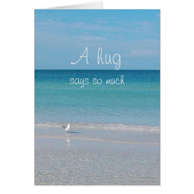 "A hug..................." (Front)
