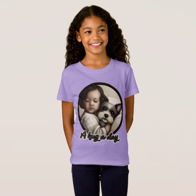 A Hug a Day T-Shirt (Front Full)