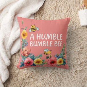 A Humble Bumble Bee Cushion