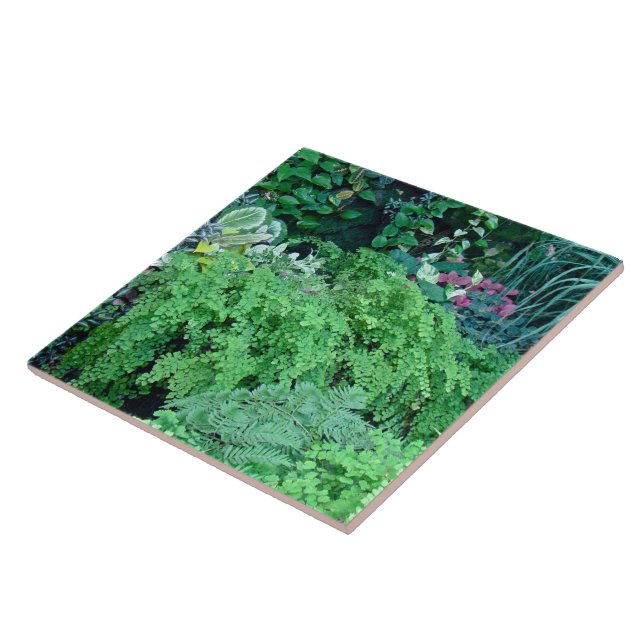 A Hundred Shades of Green-Green is Beautiful Tile (Side)
