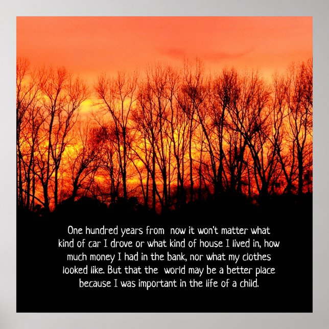 A Hundred Years From Now - large poster (Front)