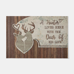 A Hunter And The Dear Of His Life, New Home Doormat