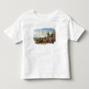A Hunting Party by a Country House (oil on canvas) Toddler T-Shirt