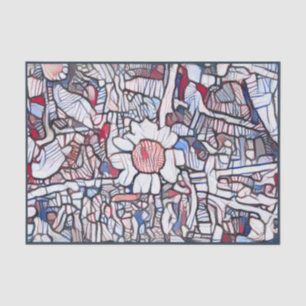 A.I. enhanced photo of the humble daisy Tissue Paper