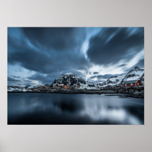 Å i Lofoten - Norway Poster