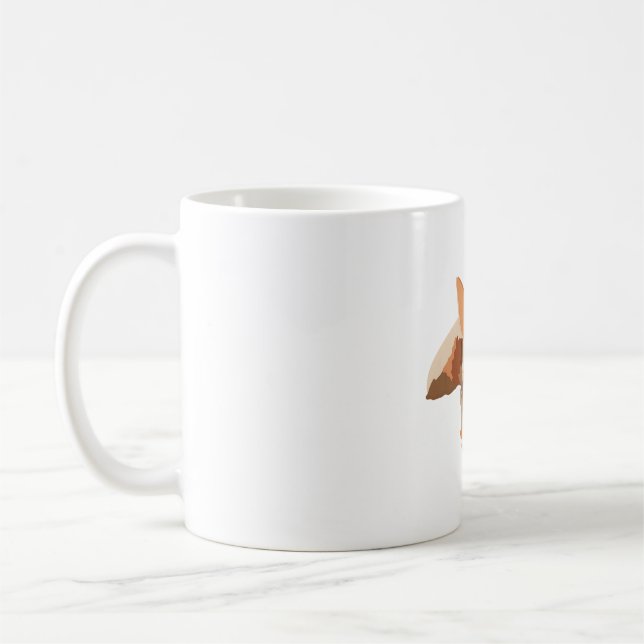 A is for Aardvark  Coffee Mug (Left)