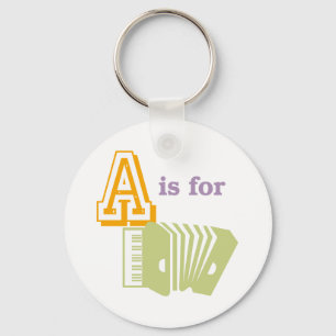 A is for Accordion Key Ring