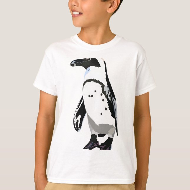 A is for African Penguin T-Shirt (Front)
