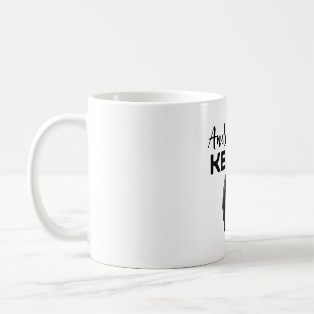 A is for Andean Bear Keeper Coffee Mug (Left)
