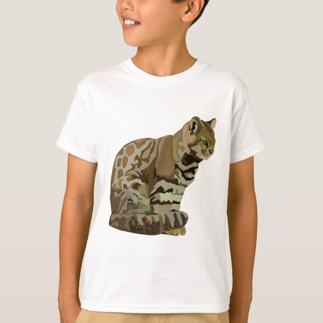 A is for Andean Mountain Cat T-Shirt (Front)