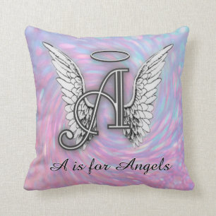 A is for Angels Cushion
