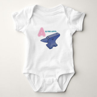 A is for Anvil Baby Bodysuit