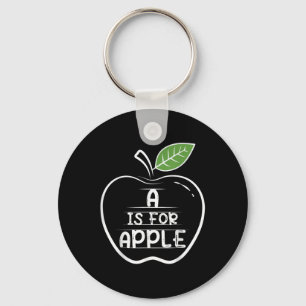 A Is For Apple Picking Adventure Love Apple Picker Key Ring