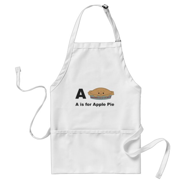 A is for Apple Pie Standard Apron (Front)