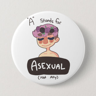 A is for Asexual Button