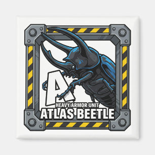 A is for Atlas Beetle – GTA Style ABC Learning Magnet
