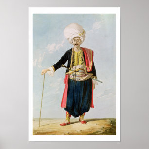 A Janissary, c.1823 Poster