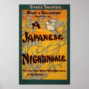 A Japanese Nightingale Theatrical Play Poster