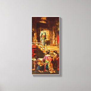 A Japanese princess going to church wall art