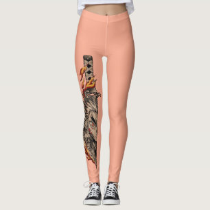 A Japanese-style sword (katana or similar) with a Leggings