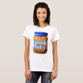 A jar of peanut butter T-Shirt (Front Full)