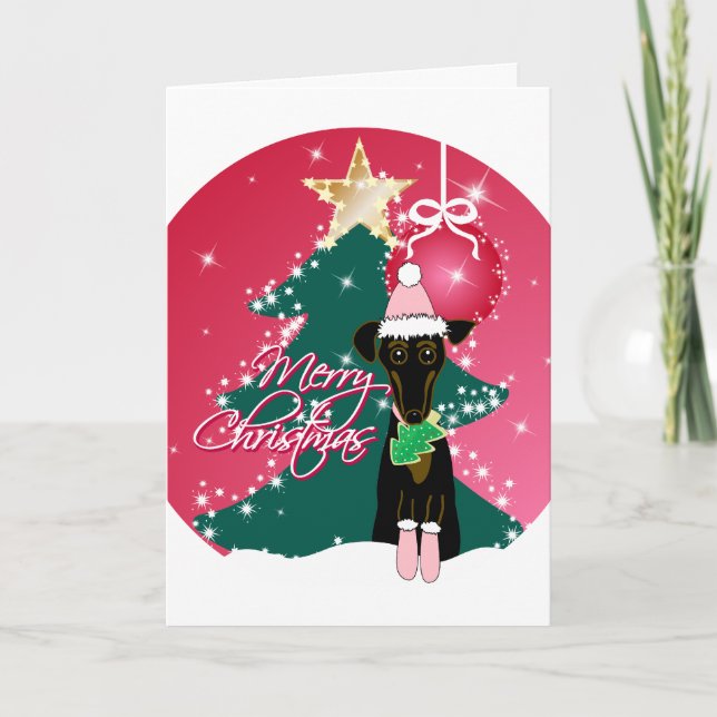 A Jazzy Christmas Holiday Card (Front)