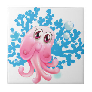 A jellyfish tile