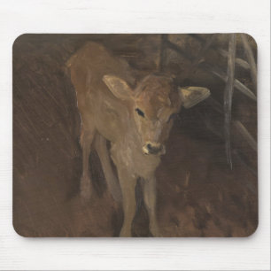 A Jersey Calf Mouse Pad