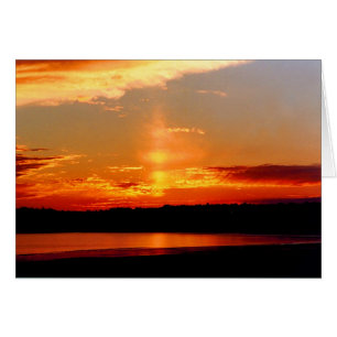 A Jersey sunset card