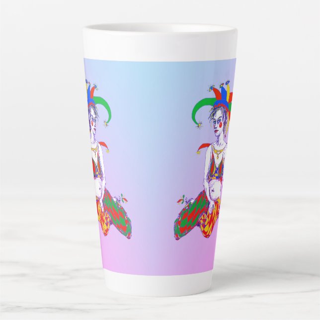 A Jester  Latte Mug (Front)