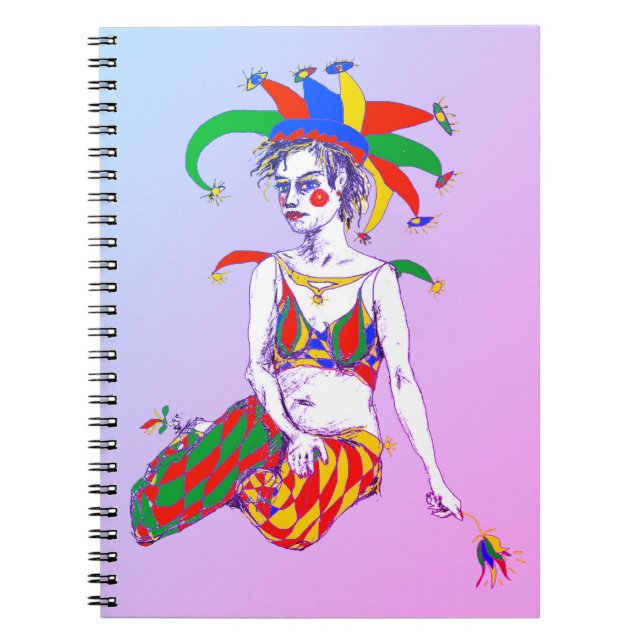 A Jester  Notebook (Front)