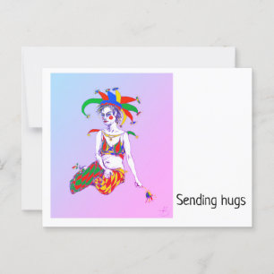 A Jester Poster Postcard