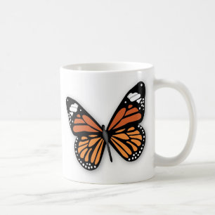 A Jewelled Monarch Butterfly Coffee Mug