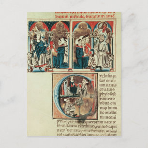 A Jewish scholar presenting Postcard