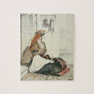 A Jewish Woman of Gibraltar, from 'Sketches of Spa Jigsaw Puzzle