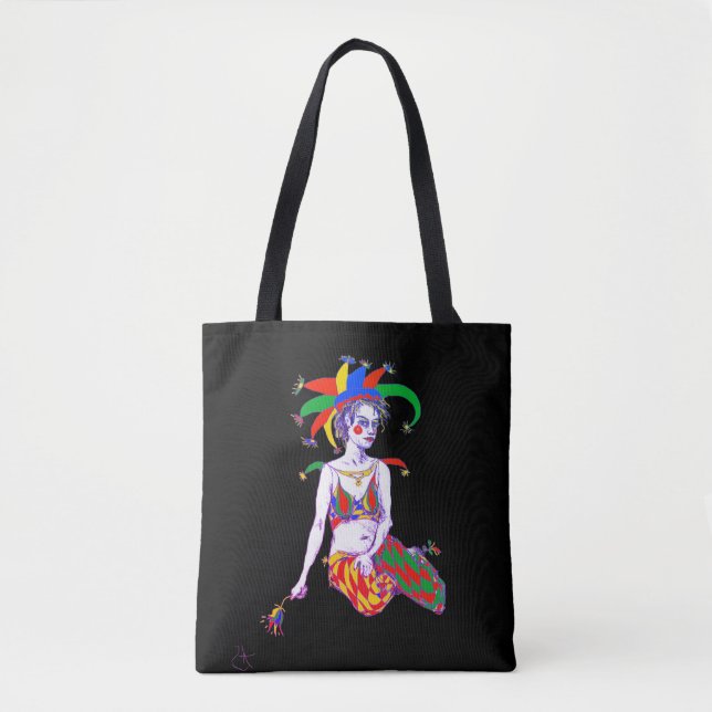A joker tote bag (Front)