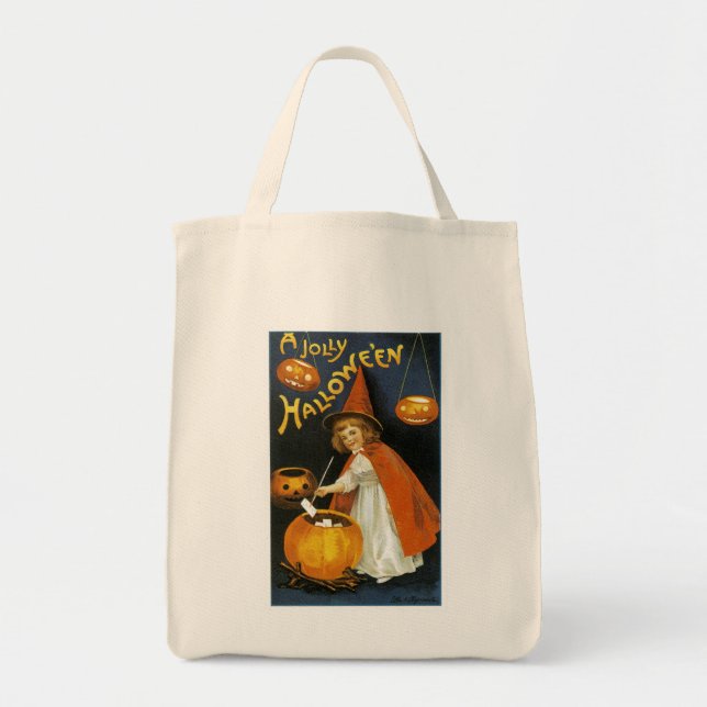 A Jolly Halloween Tote Bag (Front)