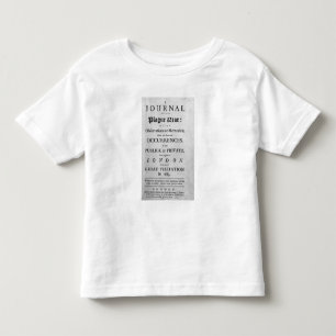 A Journal of the Plague Year, 1665 Toddler T-Shirt