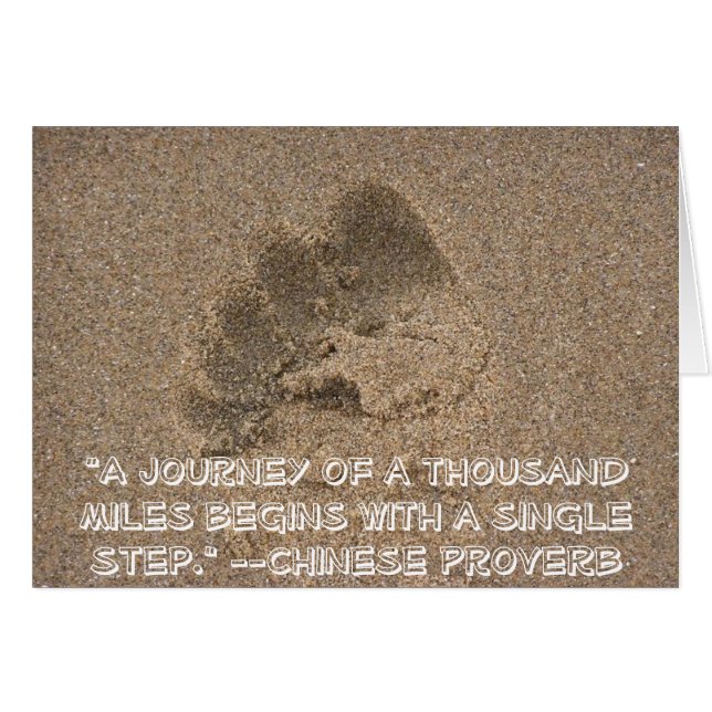 "A journey of a thousand... (Front Horizontal)