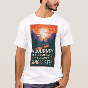 A journey of a thousand miles begins with a single T-Shirt