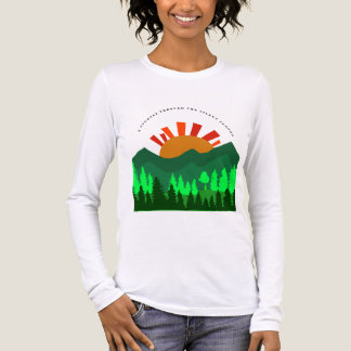 A Journey Through the Silent Slopes Retro Mountain Tri-Blend Shirt