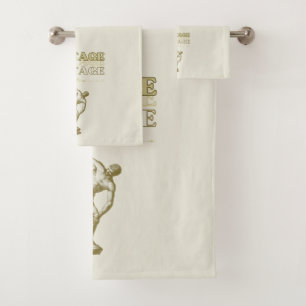 A Journey through Vintage Aesthetic Bath Towel Set