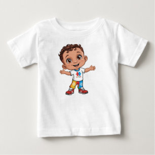 A Joyful Celebration of Autism Awareness" Baby T-Shirt