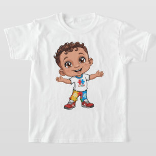 A Joyful Celebration of Autism Awareness" T-Shirt