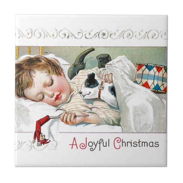 A Joyful Christmas Tile (Front)