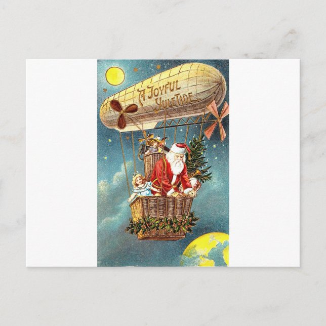 A joyful Yule Tide Postcard (Front)