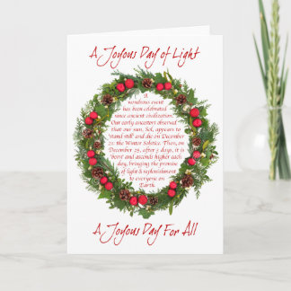 A JOYOUS DAY - CARD