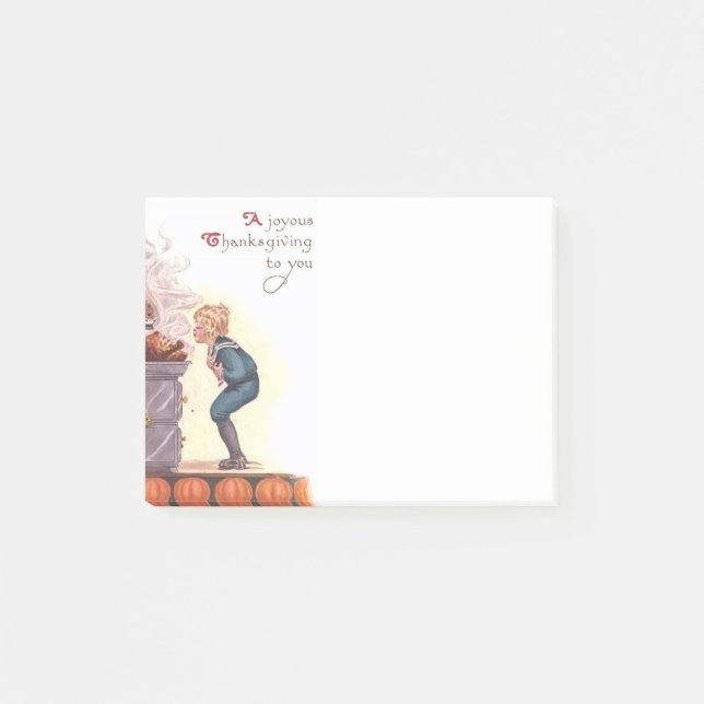 A Joyous Thanksgiving Post It Notes (Front)